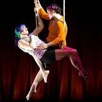 Lee Thompson and Lauren Rile Smith in 2016's Surface Tension. Photo by Michael Ermilio.