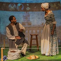 Hyresh Davis and Ciara Williford. Photo by Jim Pifer.