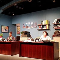 Angie Henderson-Goode and Leah O'Hare. Photo by Scott R. Grumling.