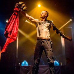 Philip Fletcher in Synetic Theater's Titus Andronicus. Photo by Brittany Diliberto.