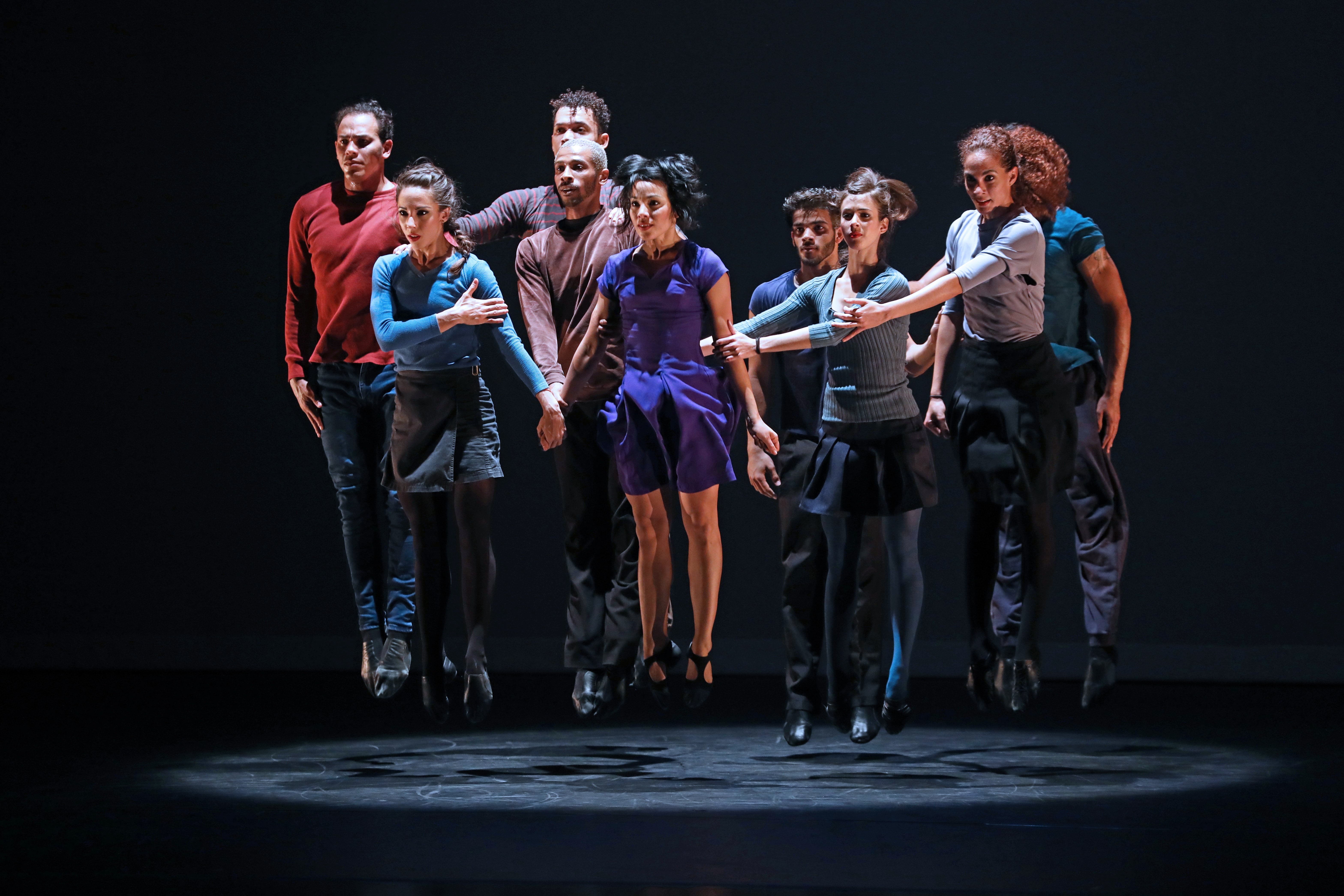 Malpaso Dance Company performs 24 Hours and a Dog. Photo by Bill Hebert.