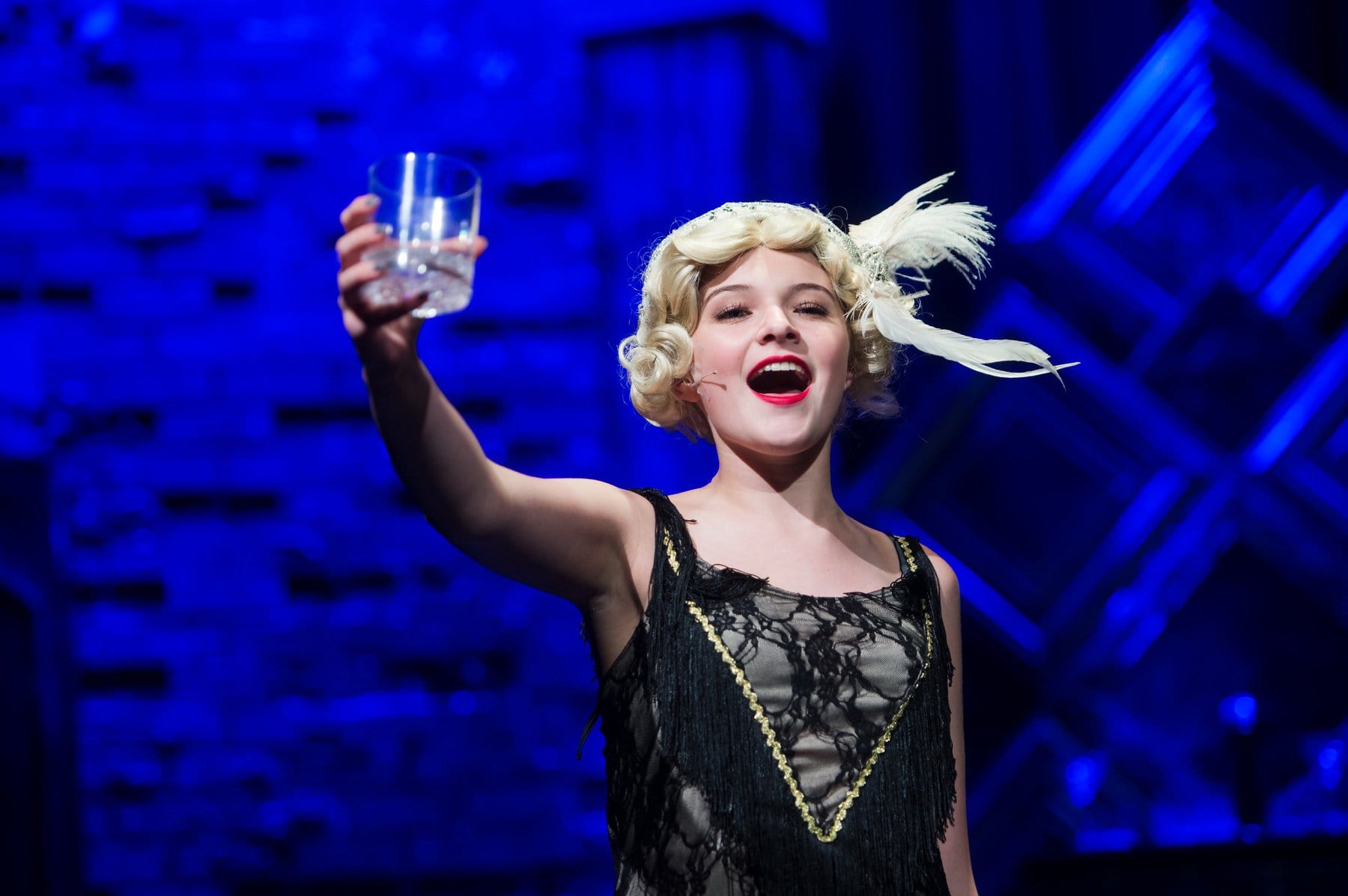 Yasmin Ranz-Lind as Queenie in Wild Party. Photo by Lock & Company.