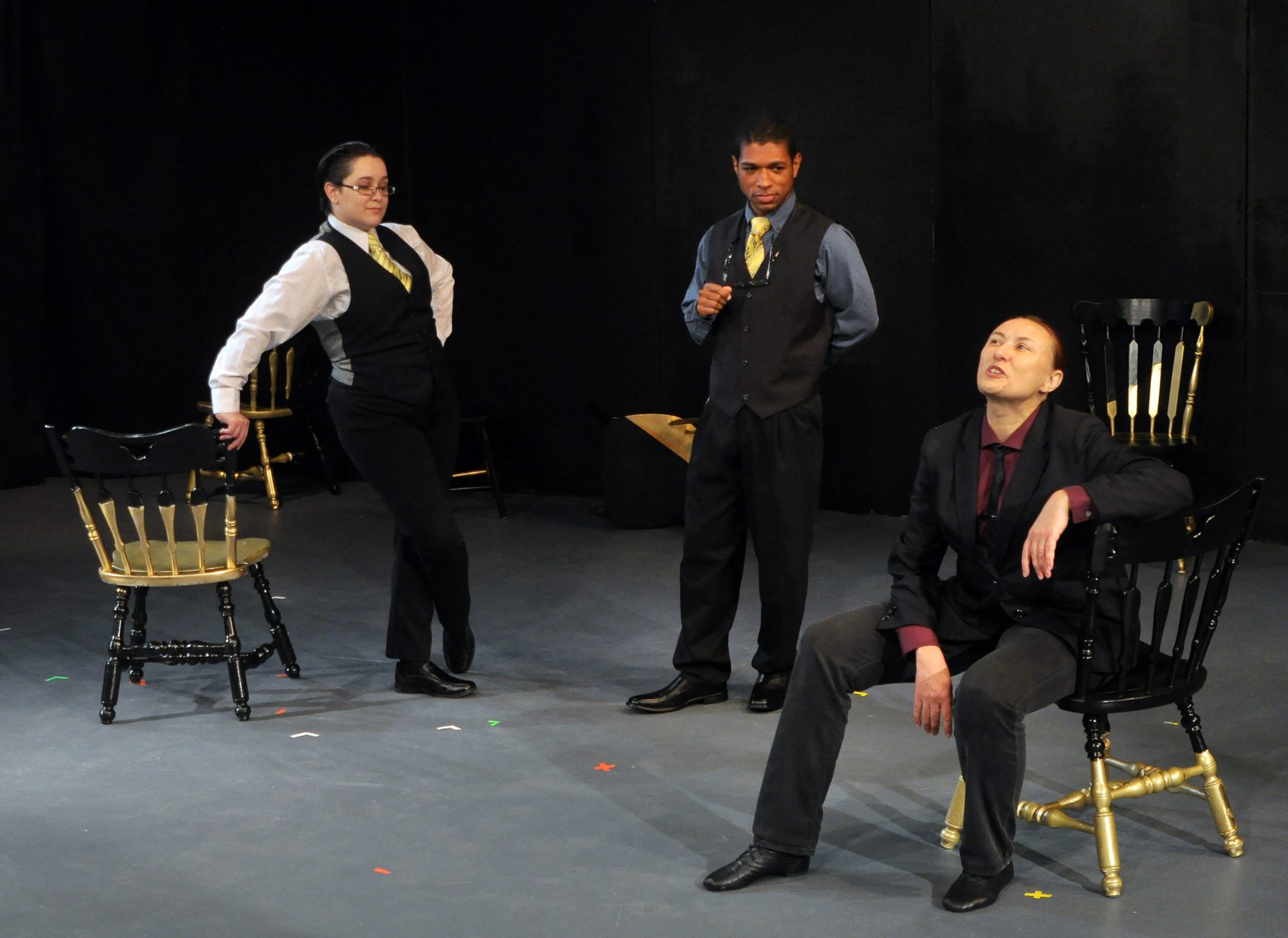 The Merchant of Venice, presented by The Rude Mechanicals, plays through June 30 at the Greenbelt Arts Center. Photo by Rachel Zirkin Duda.