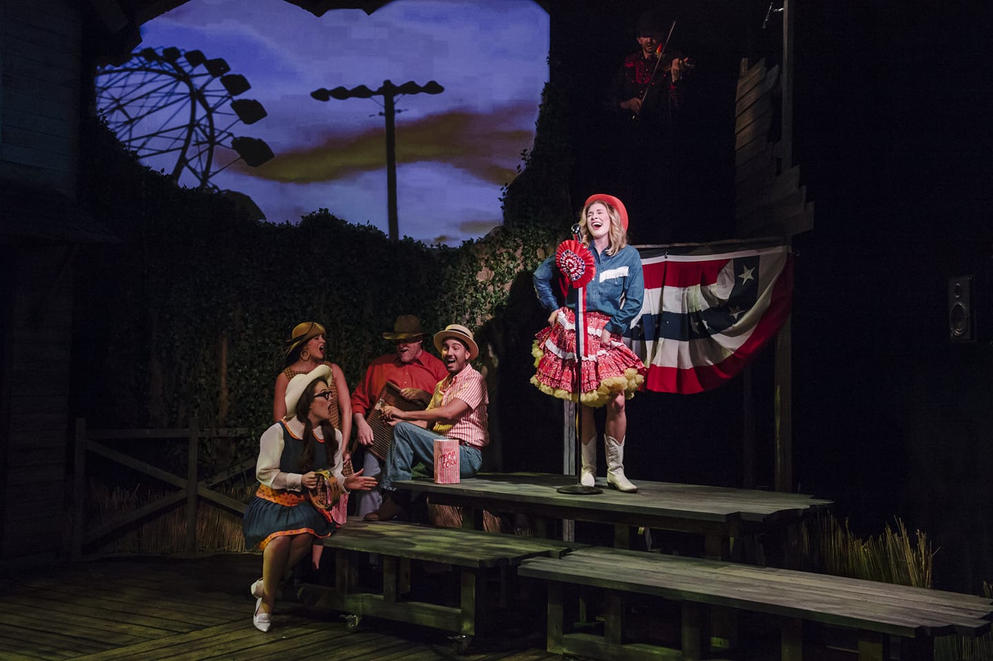 The Bridges of Madison County plays through September 2 at the Keegan Theatre. Photo by Cameron Whitman Photography.