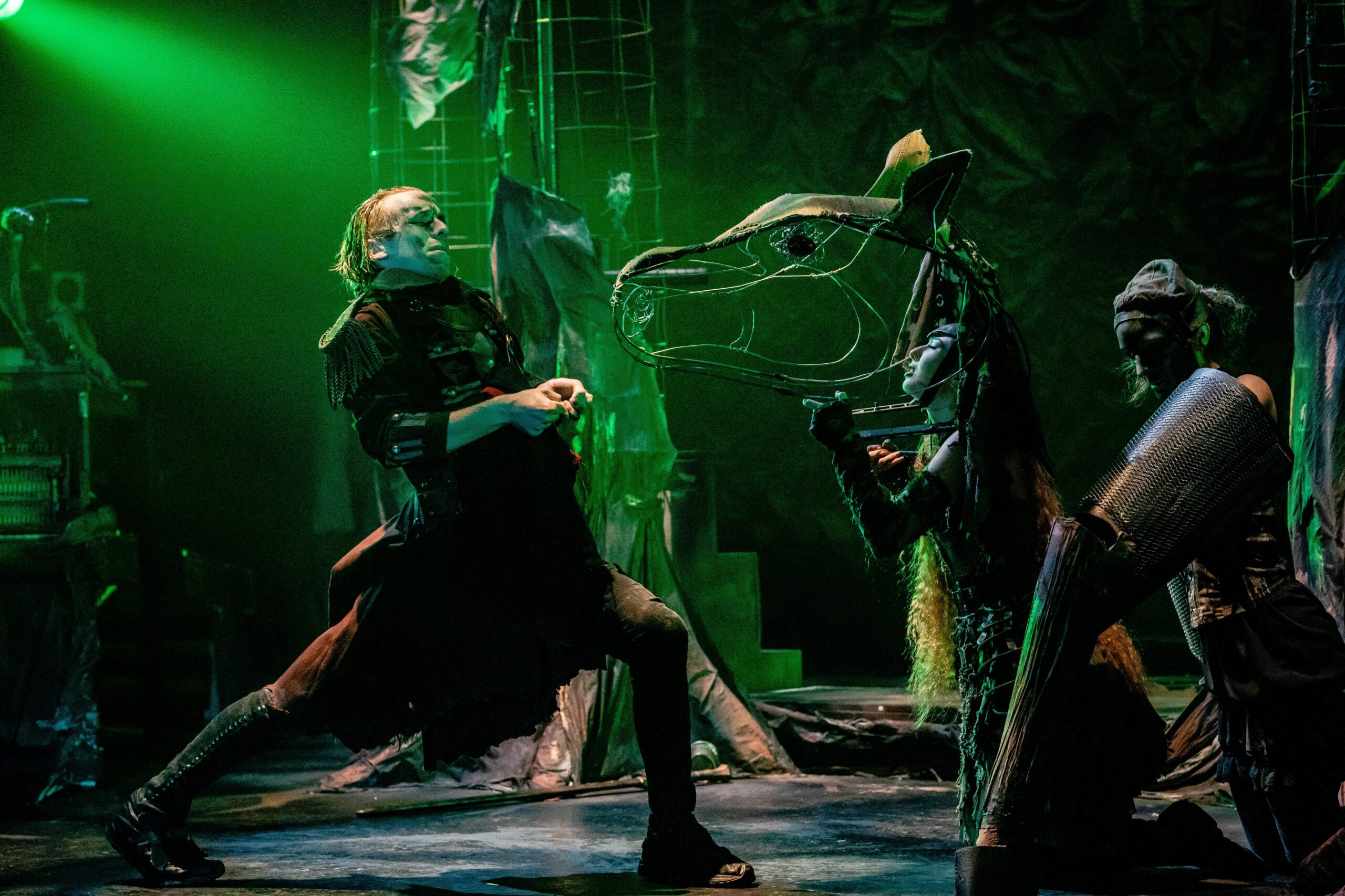 Synetic Theater's production of Sleepy Hollow plays through November 4, 2018. Photo by Briittany DiLiberto.