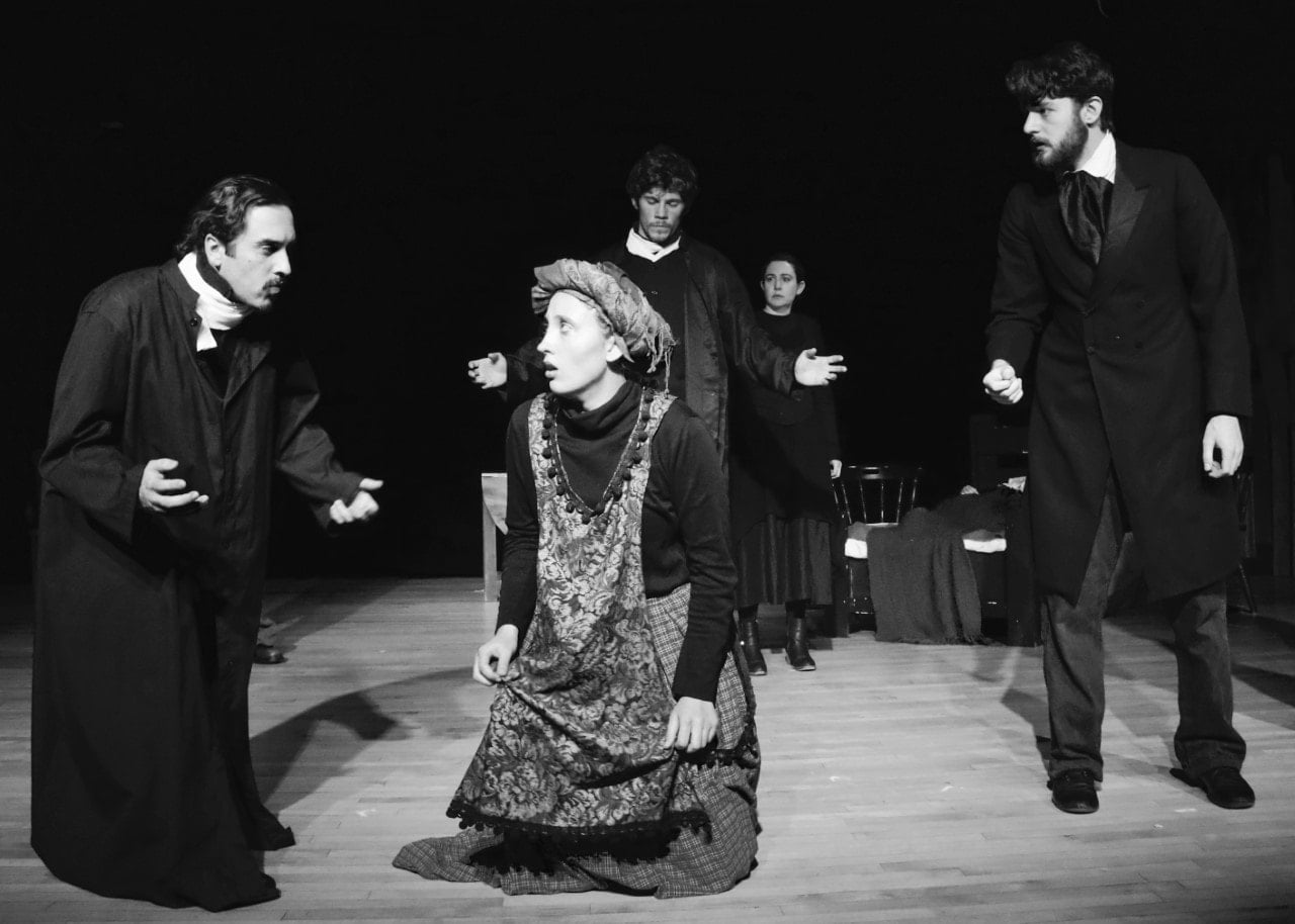 The cast of Lumina Theatre Company's production of The Crucible. Photo by Meghan Hackett.