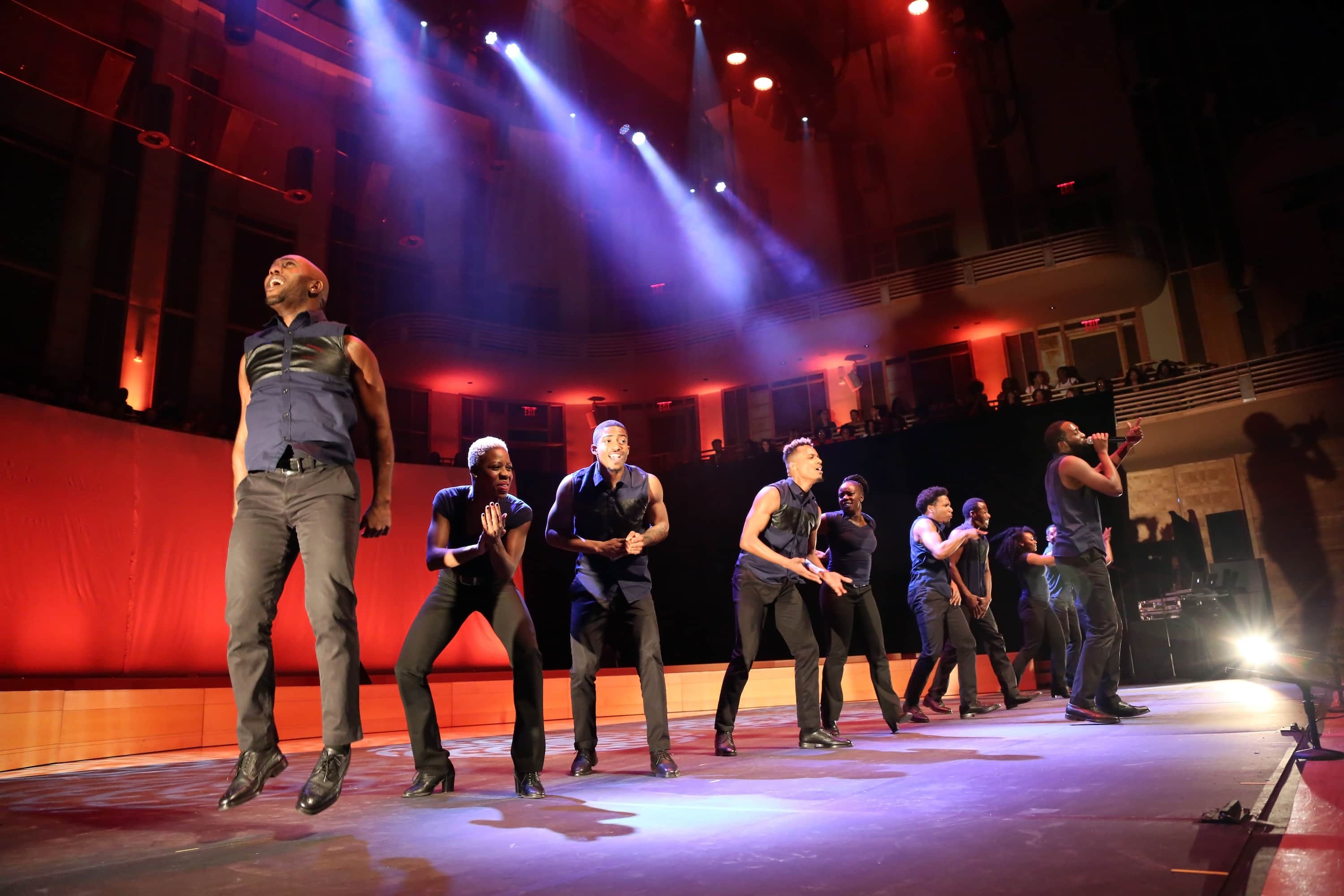 Step Afrika! performs Step Xplosion. Photo by Jim Saah.