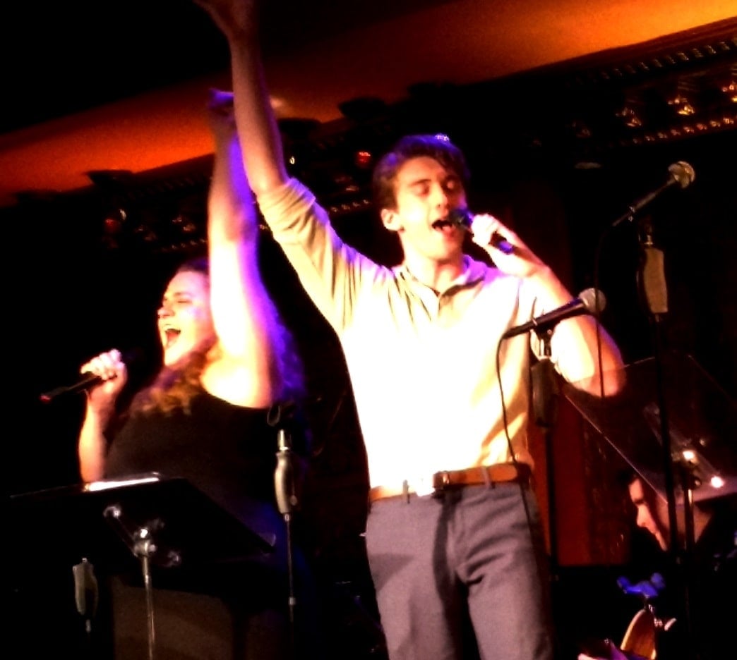 Bonnie Milligan and Jackson Teeley. Photo by Deb Miller.