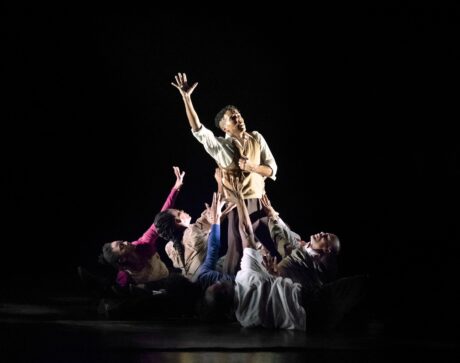 Alvin Ailey American Dance Theater performs Rennie Harris' Lazarus. Photo by Paul Kolnik.