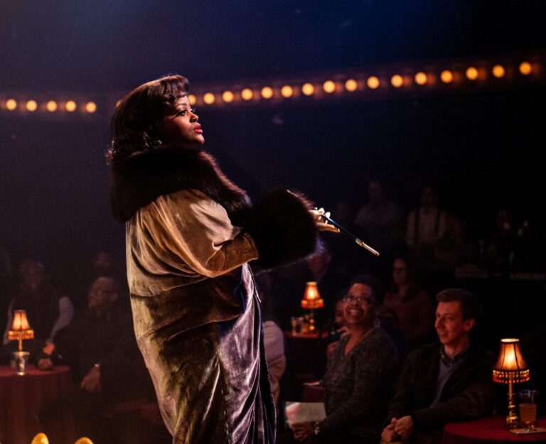 Nova Y. Payton in Ain’t Misbehavin’ at Signature Theatre. Photo by Margot Schulman.