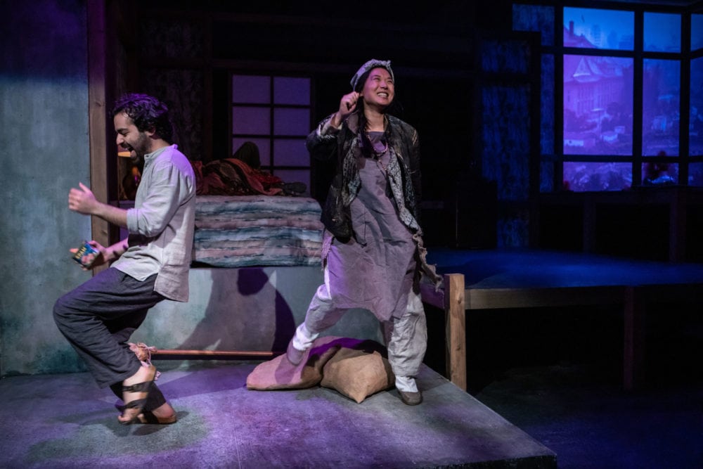 Nahm Darr and Kyosin Kang. Photo by Tony Hitchcock.