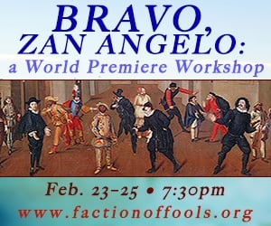 Faction of Fools’ Paul Reisman on Commedia dell’Arte Day and ‘Bravo, Zan Angelo!’