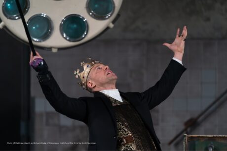 Matthew Rauch as Richard, Duke of Gloucester in Shakespeare Theatre Company's production of Richard the Third. Photo by Scott Suchman.