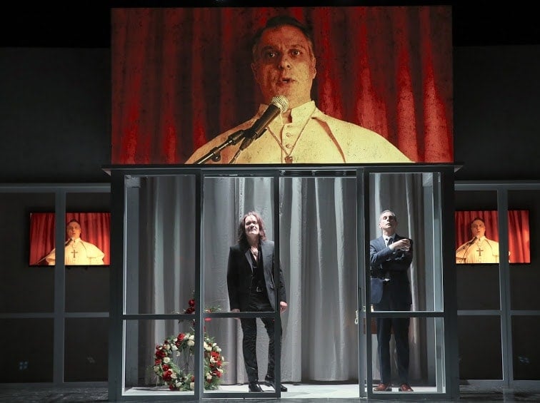 Robert Cuccioli, Derek Smith, and T. Ryder Smith. Photo by Carol Rosegg. 