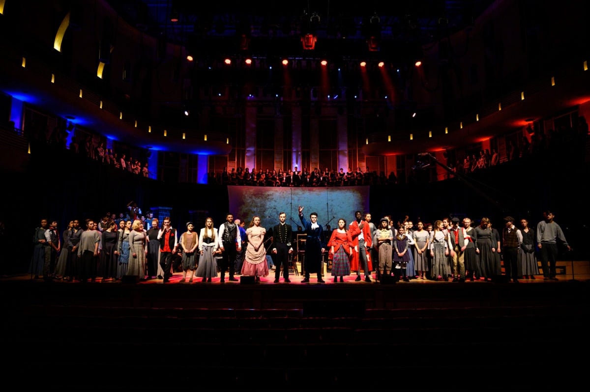 Young Artists of America rehearsal for "Les Misérables In Concert" on March 16, 2019 at the Music Center at Strathmore in Bethesda, Md.