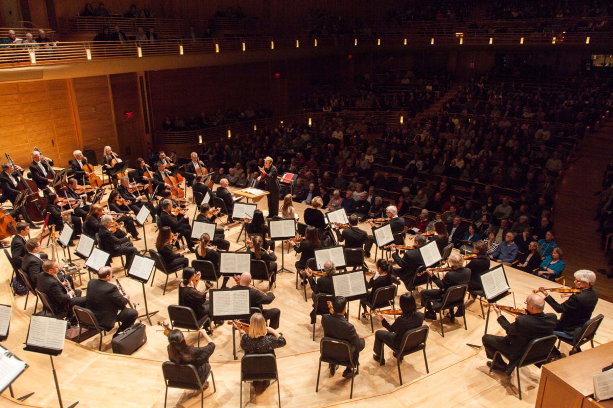 The Baltimore Symphony Orchestra performs at the Strathmore Music Center. Photo courtesy of the BSO.