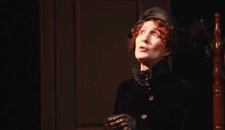 Stephanie Mumford in 'Ghost-Writer.' Photo by Clay Teunis.