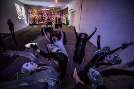 TBD Immersive's 'Under(world) performs through May 12 at Dupont Underground. Photo by Tony Hitchcock.