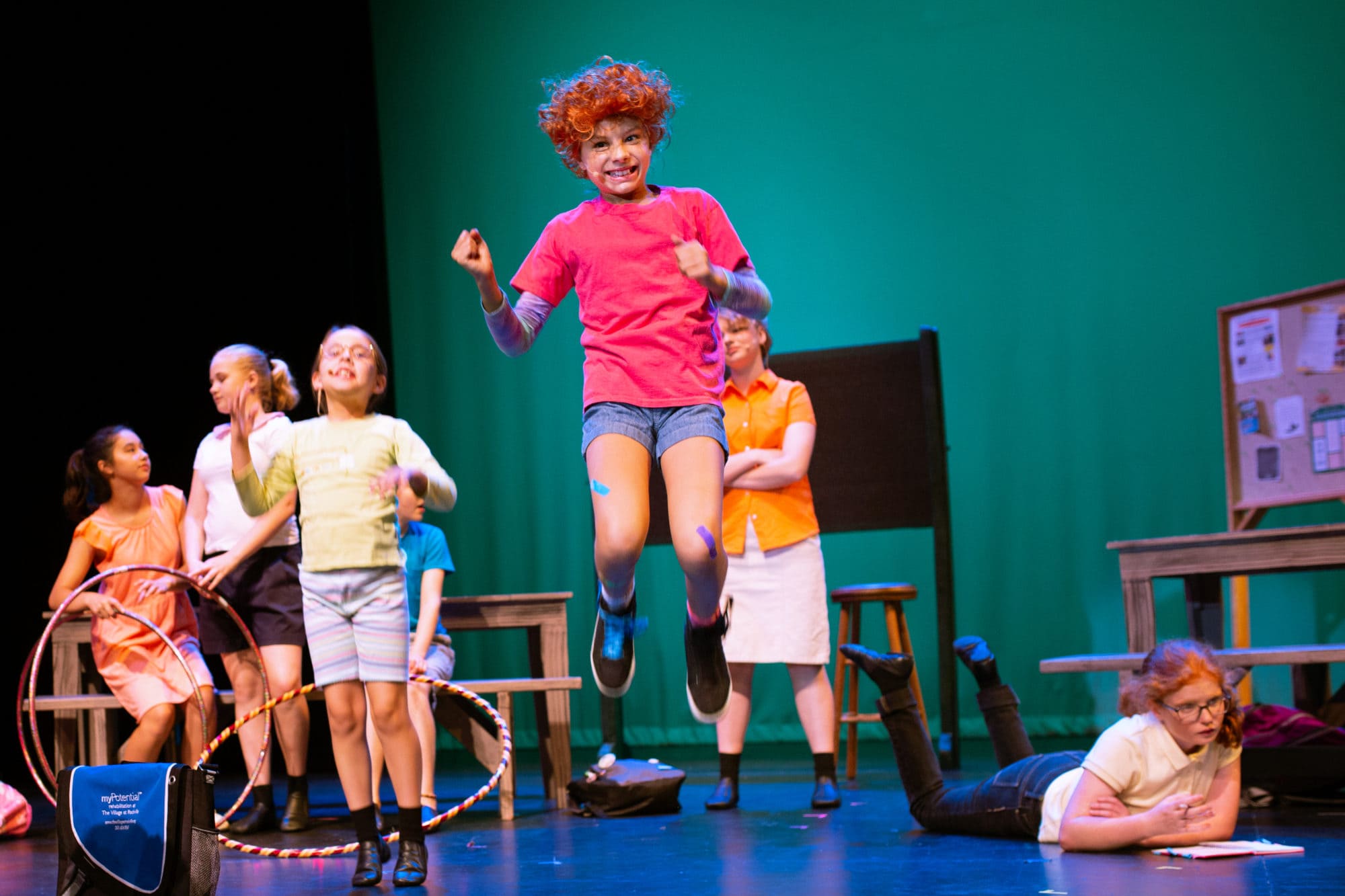 Nyla Elder plays Clementine in Encore Stage & Studio's production of 'The Talented Clementine.' Photo by Cindy Kane Photography.