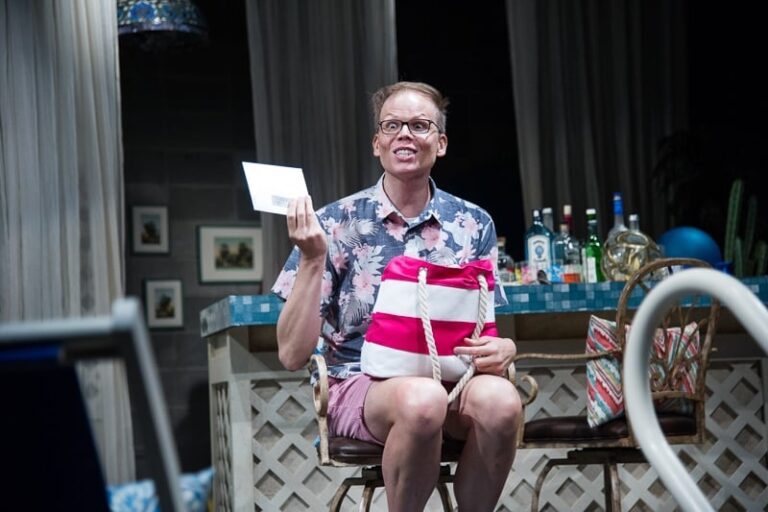 Jeff Hiller in 'Bright Colors and Bold Patterns.' Photo by C. Stanley Photography.