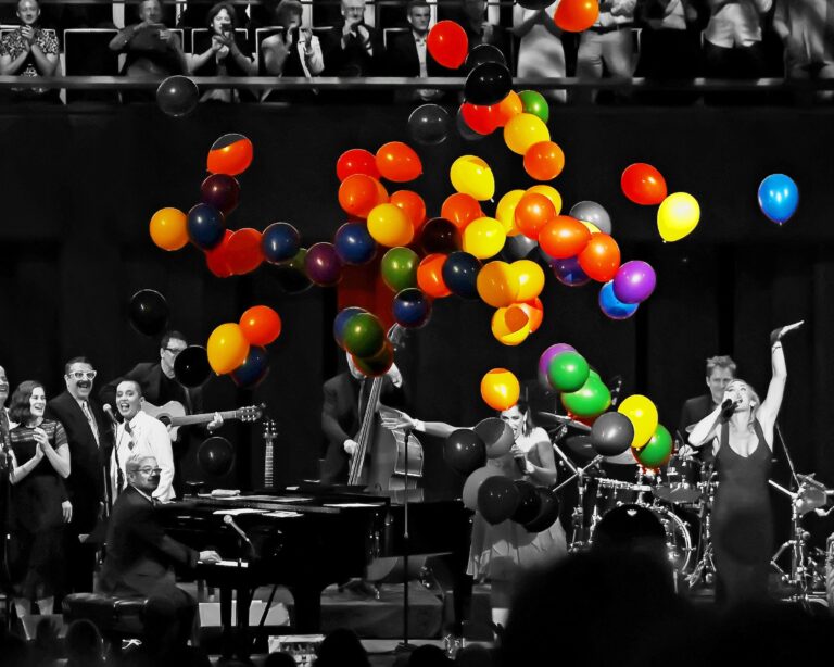 Pink Martini's 25th anniversary celebration at The Kennedy Center kicked off Washington Performing Arts' 2019-2020 season. Photo by Shannon Finney.