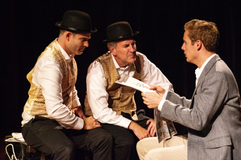 ‘The 39 Steps’ by the St. Mark’s Players is a delightfully crafty, if uneven production