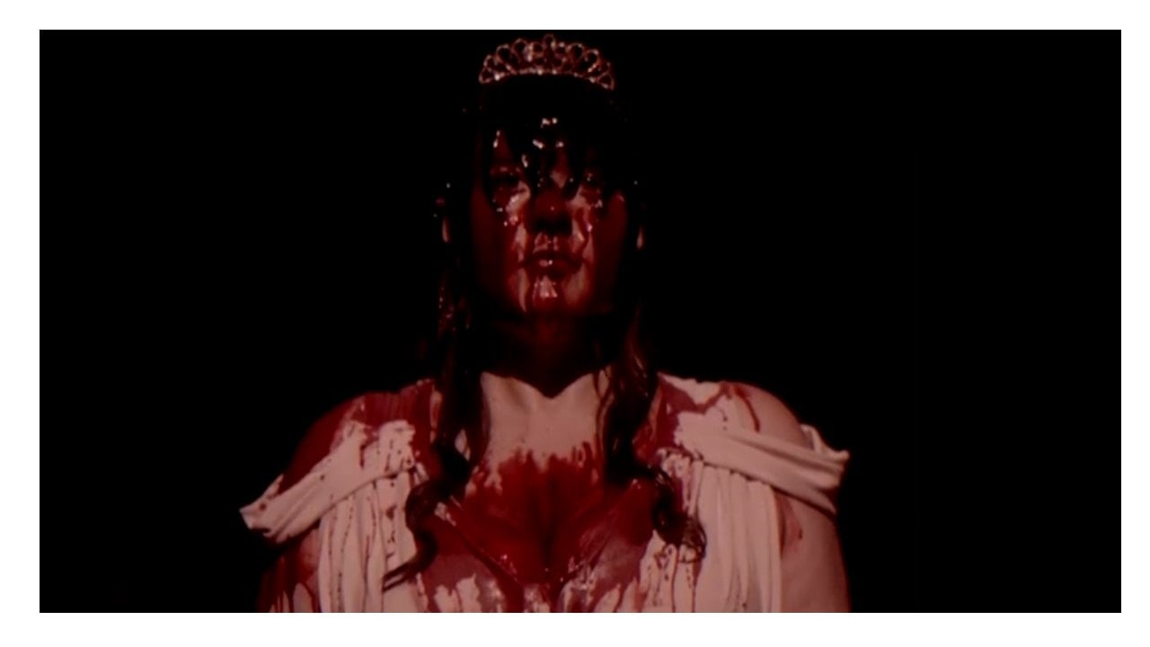 Barbara Lawson as Carrie in 'Carrie, The Musical' at Workhouse Arts Center. Photo courtesy of Jeff Davis.