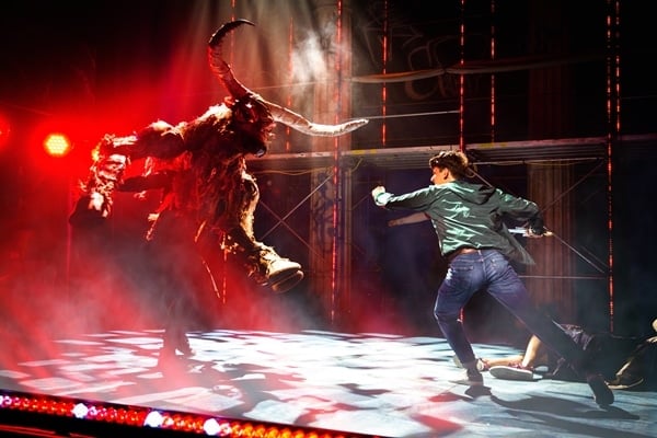 Let your imagination run wild with ‘The Lightning Thief: The Percy Jackson Musical’ at the Longacre Theatre