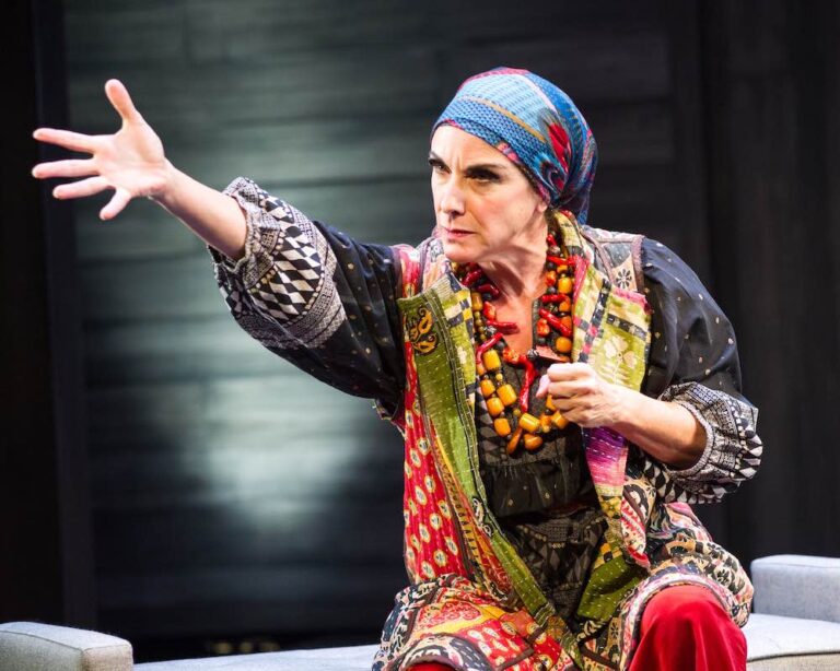 Susan Rome as Louise Nevelson in Edward Albee’s ‘Occupant.’ Photo by C. Stanley Photography.