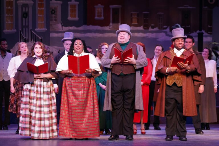'Riverside Christmas Spectacular' performs through December 29 at Riverside Center for the Performing Arts. Photo courtesy of Riverside Center for the Performing Arts.