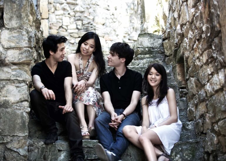 The Hermès Quartet. Photo by Jean-Claude Capt.