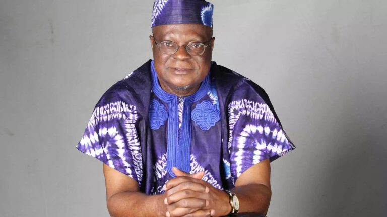 Playwright Femi Osofisan. Photo courtesy of the artist.