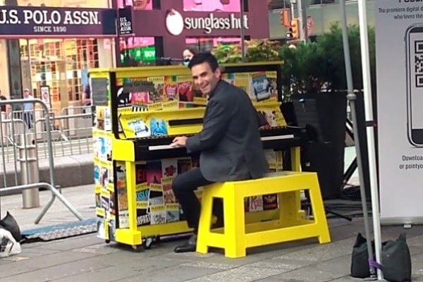 Celebrating the return of Broadway with the ‘Curtain Up!’ festival in Times Square