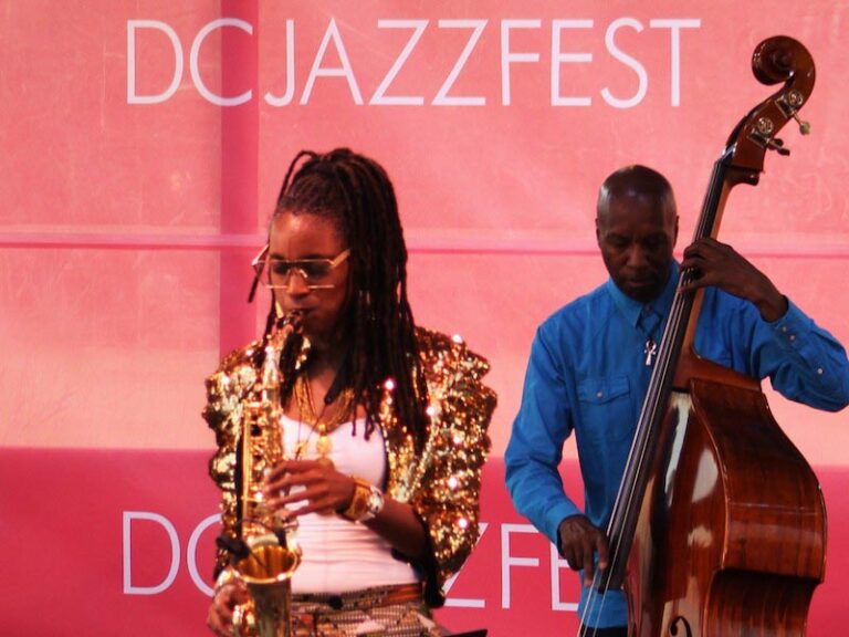 Lakecia Benjamin takes the DC JazzFest stage like a rock star