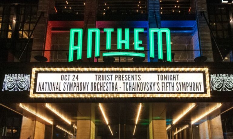 The National Symphony Orchestra meets its audience at The Anthem